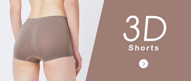 3D成型編みSHORTS