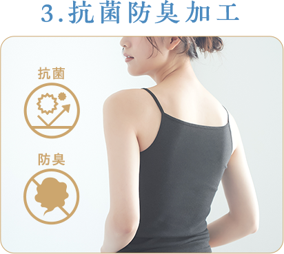 3.抗菌防臭加工