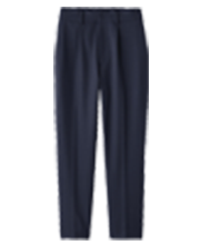 Tapered trousers