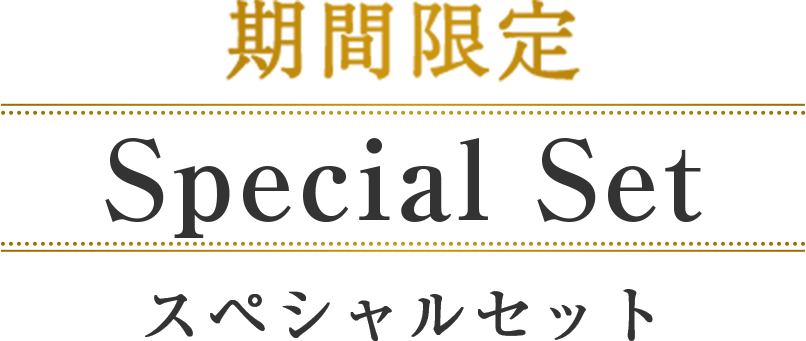 数量限定 スペシャルセット
