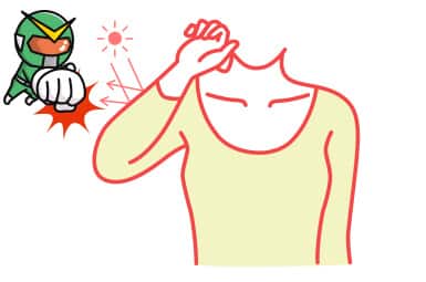 日差し…強いんだけど！