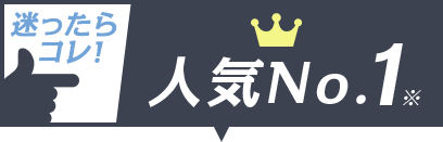 迷ったらコレ！人気No.1