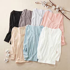 綿100%定番インナー