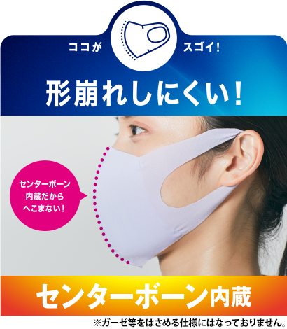 写真：形崩れしにくい！
