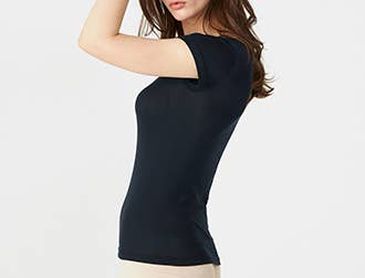 写真：脇汗対策! 汗取り付き