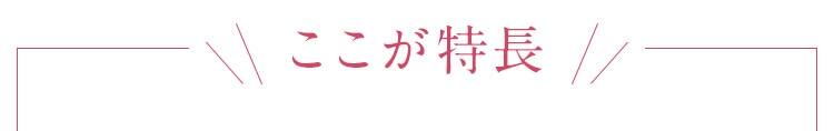 ここが特長