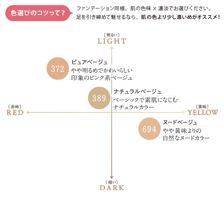 写真：色選びのコツって？