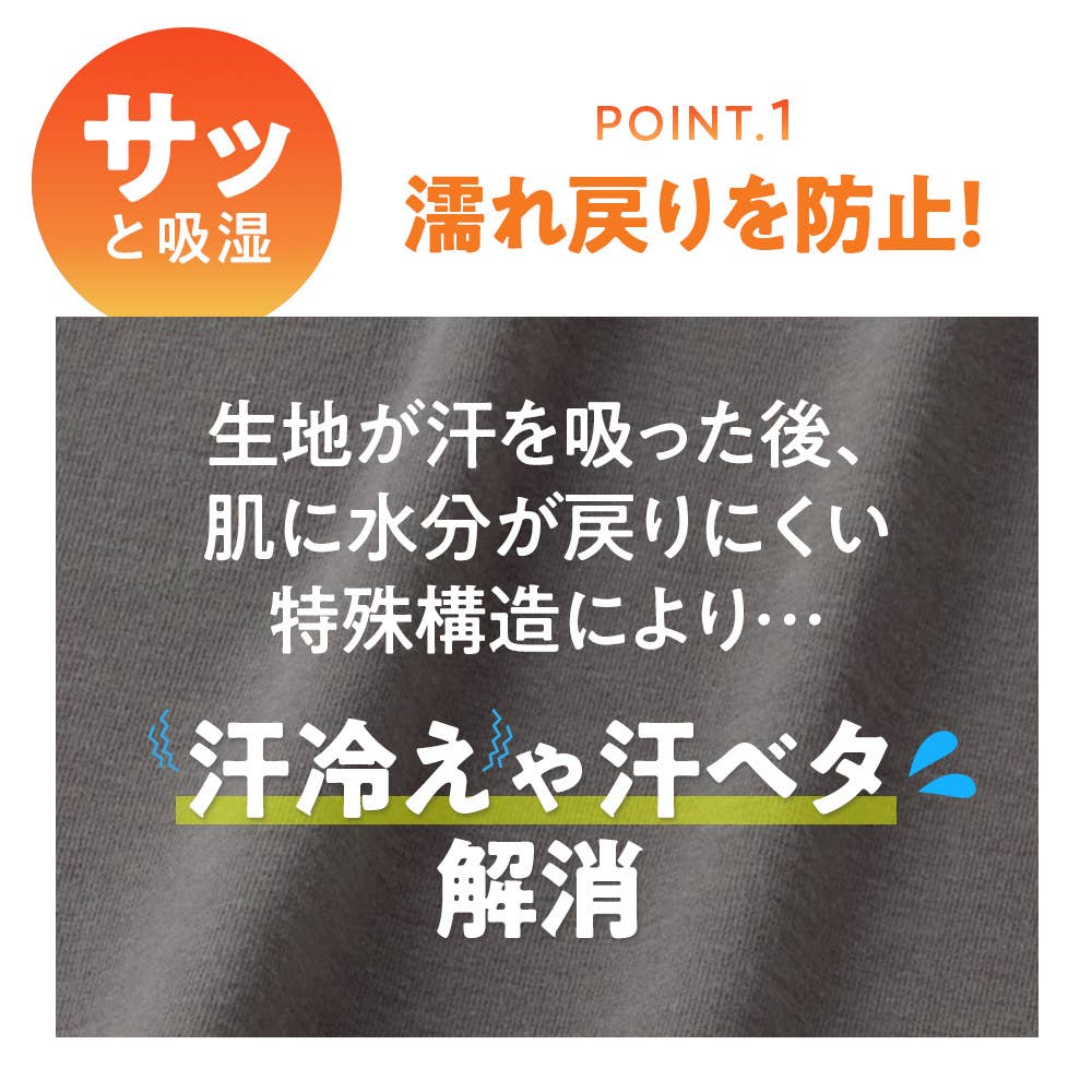サッと吸湿