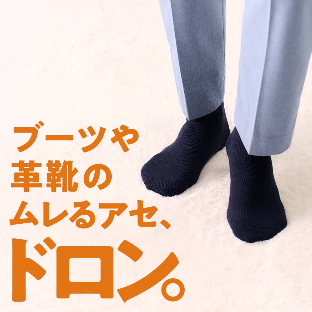 ムレるアセ、ドロン。
