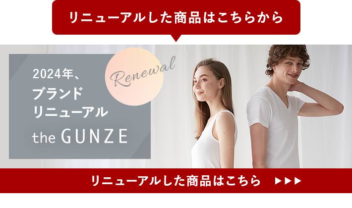 theGUNZEリニューアルしました