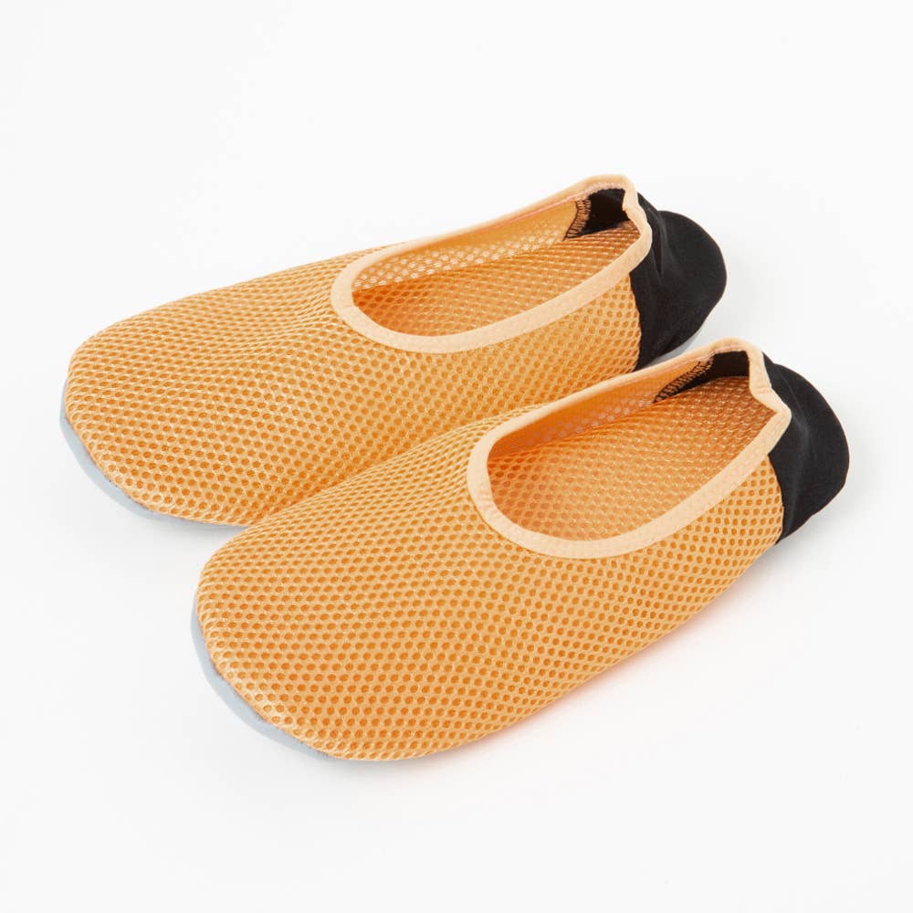 おうちスリッポン【くつしたの日対象】 ADM505 ライトオレンジ