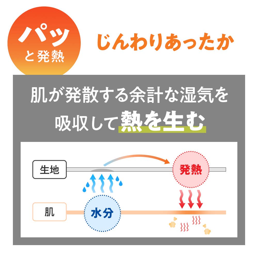 発熱 消臭 ソフトくちゴム ハイソックス AG1613 E4