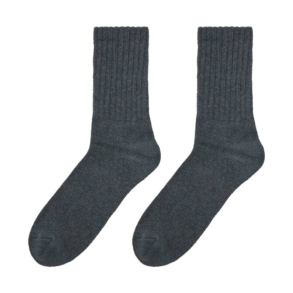 【ファイヤーアセドロン】ミドル丈靴下【くつしたの日対象】 AGW002 チャコールグレー