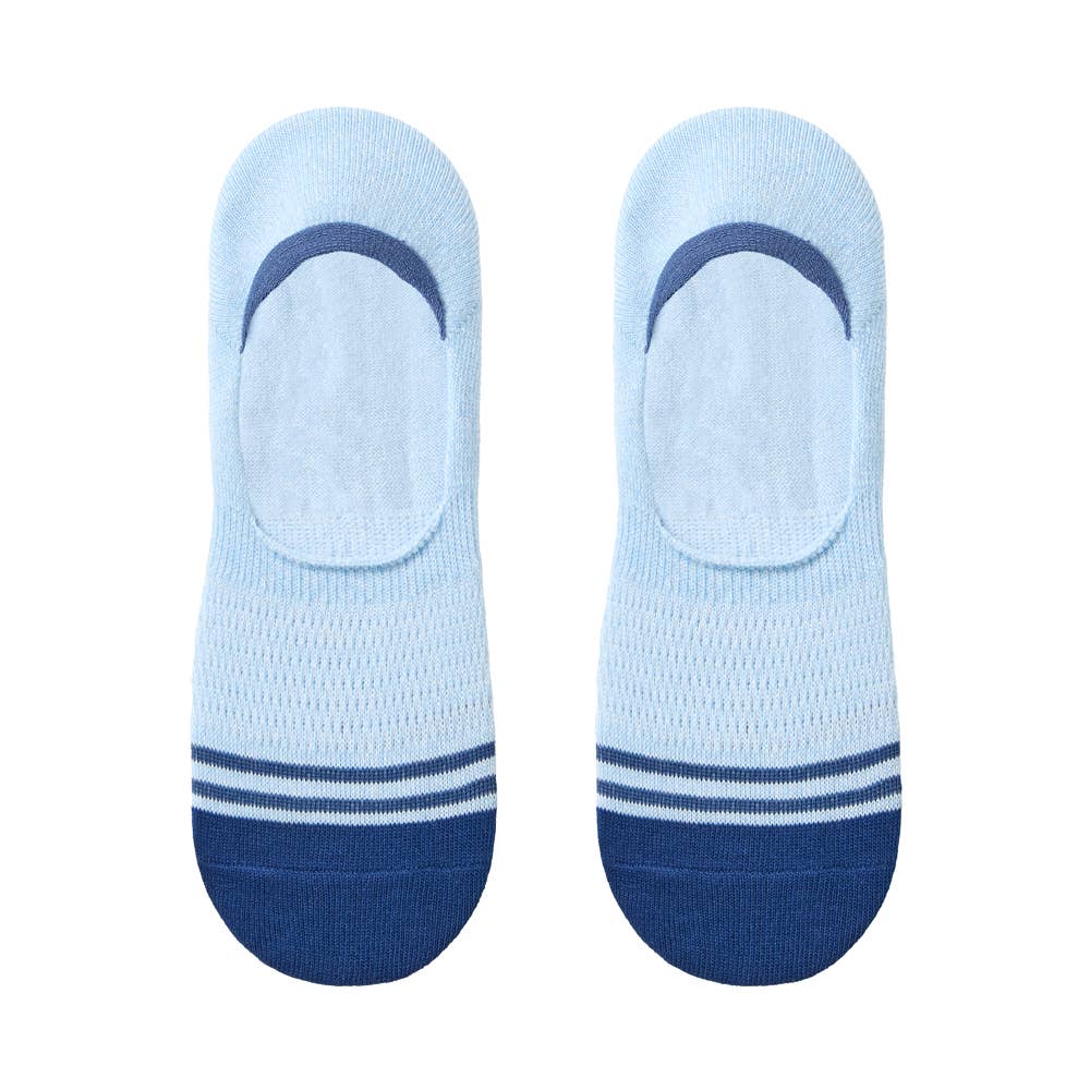 【アセドロン・大汗対応】ネット限定3足セット メガメッシュ フットカバー AGZ321 ライトブルー