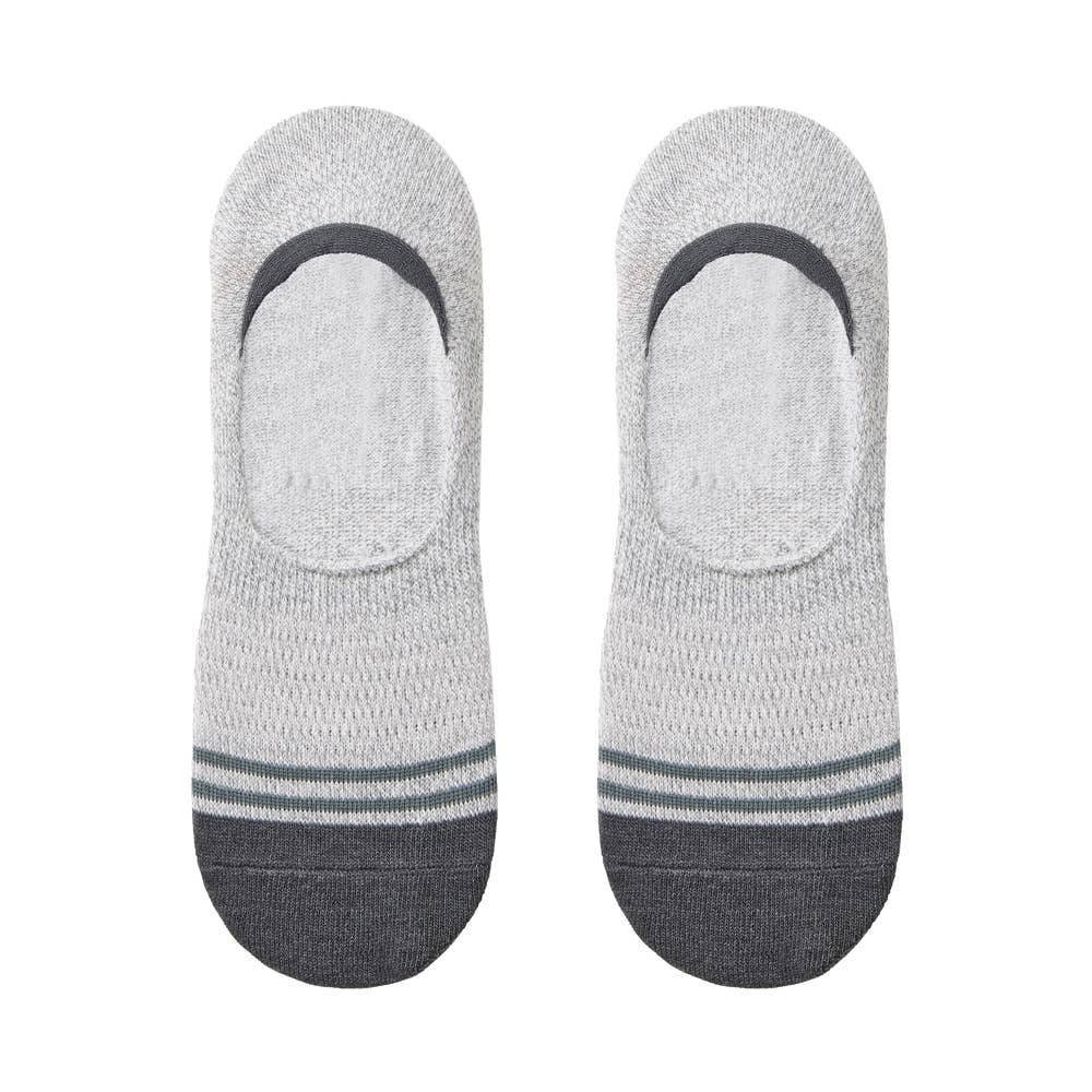 【アセドロン・大汗対応】ネット限定3足セット メガメッシュ フットカバー AGZ321 モクグレー