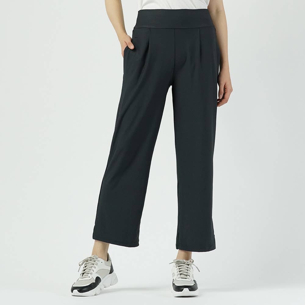 速乾2wayゆったりストレートパンツ レディース レディース