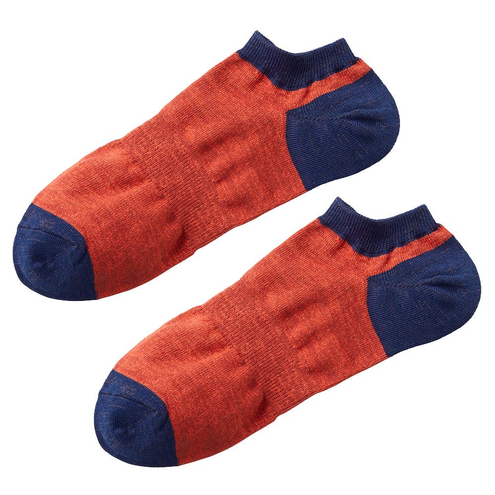 和紙 スニーカー丈ソックス メンズ メンズ