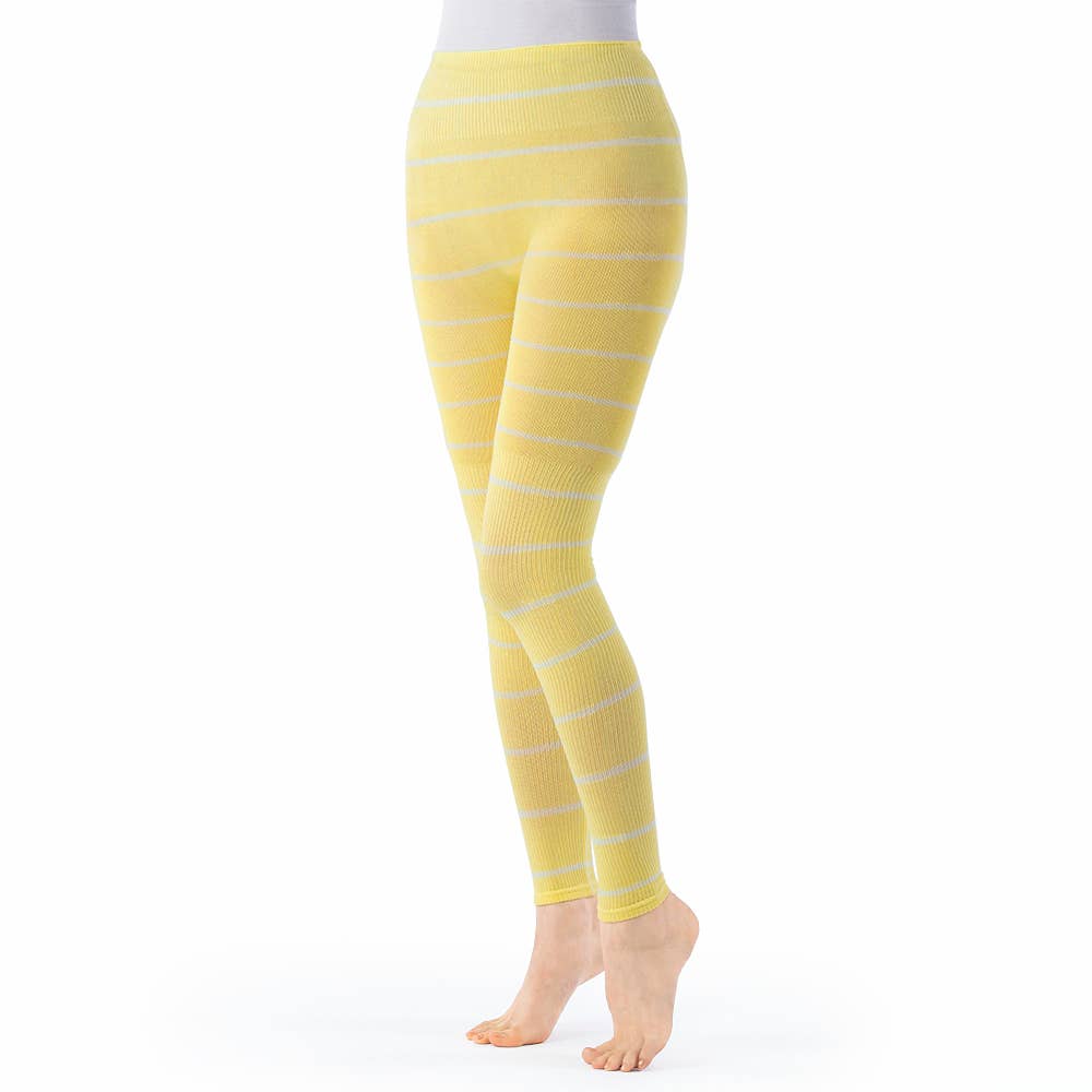 【晚安，涼感】 加壓內搭褲 【SALE】 AUR601R檸檬黃-