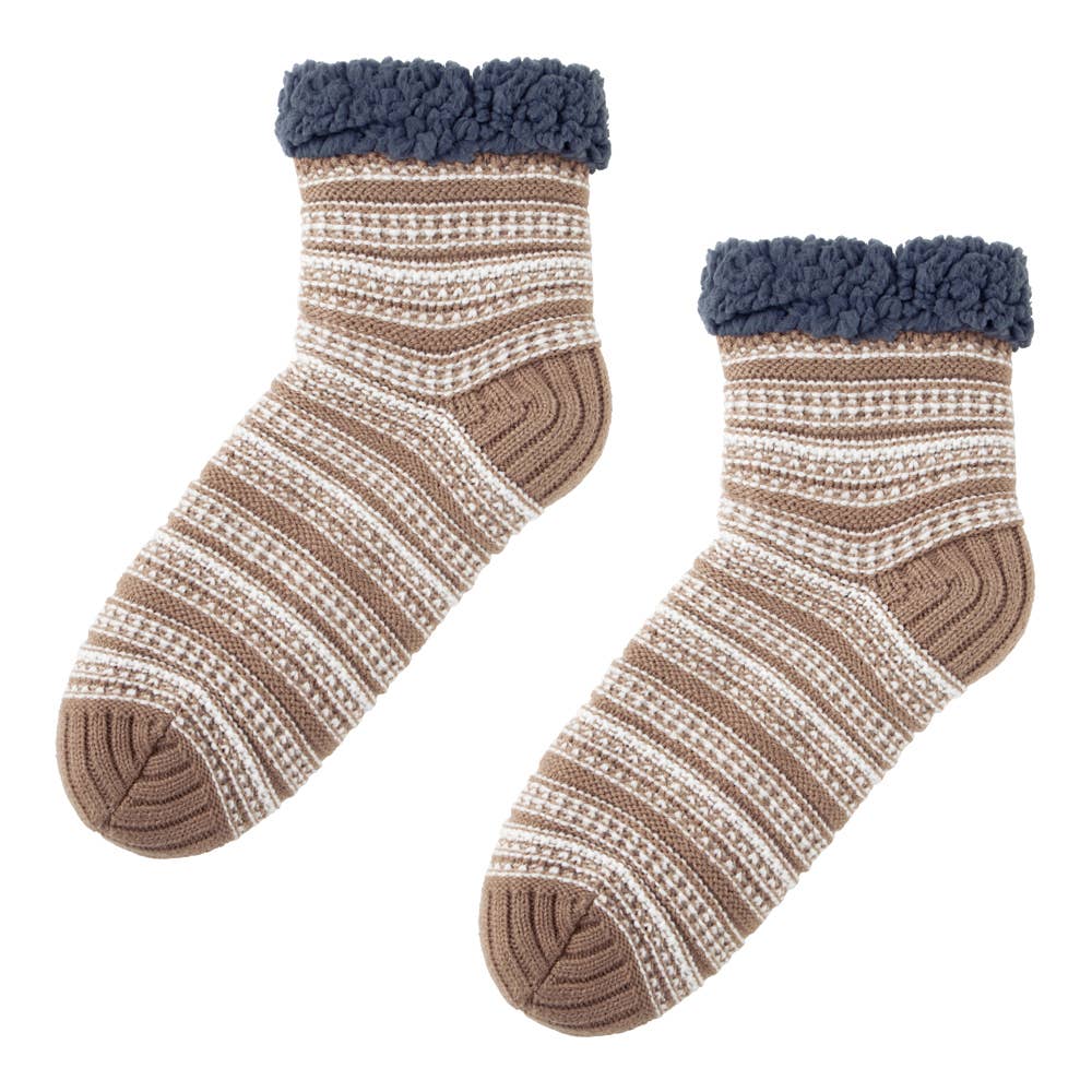 フリース 鹿柄 ルームソックス ピンク 新品 Pandani アクセサリー ソックス P-STYLE ソックス/ピンク 34-39