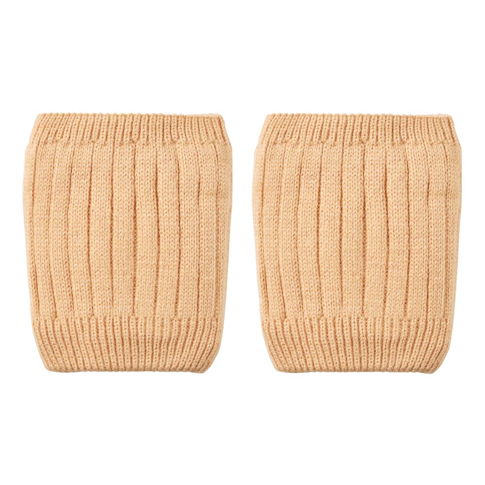 【裏ボア】リブ柄ルームソックス【SALE】 AUW636 ライトオレンジ