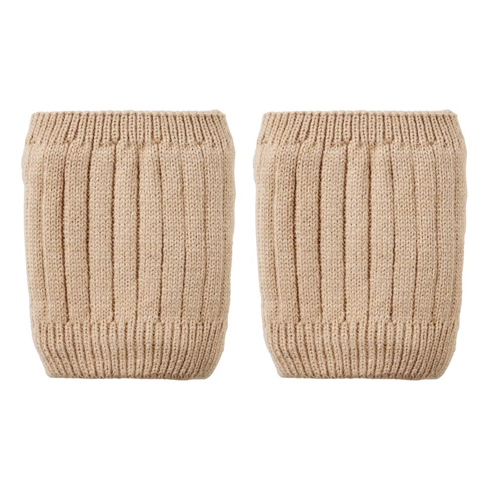 【裏ボア】リブ柄ルームソックス【SALE】 AUW636 ベージュ