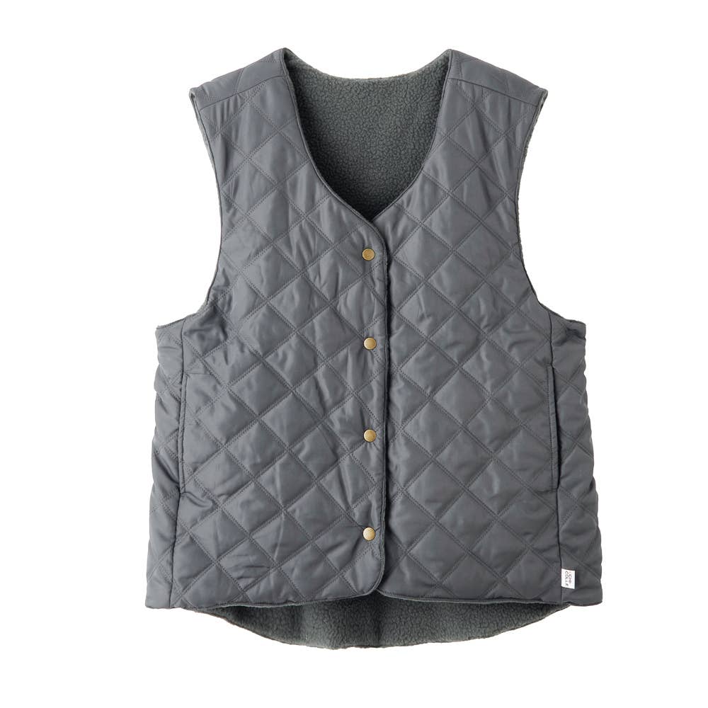 キャシャレル babyjane Cacharel 花柄 リバーシブル 中綿ベスト キャシャレル babyjane Cacharel 花柄 リバーシブル 中綿ベスト