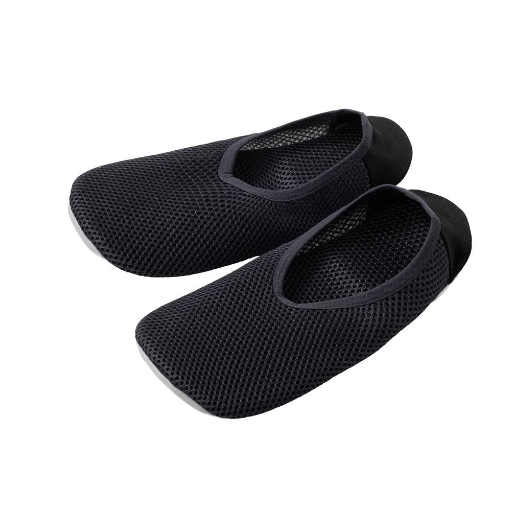 【おうちスリッポン】かかとクッション強化タイプ AUZ201 ブラック