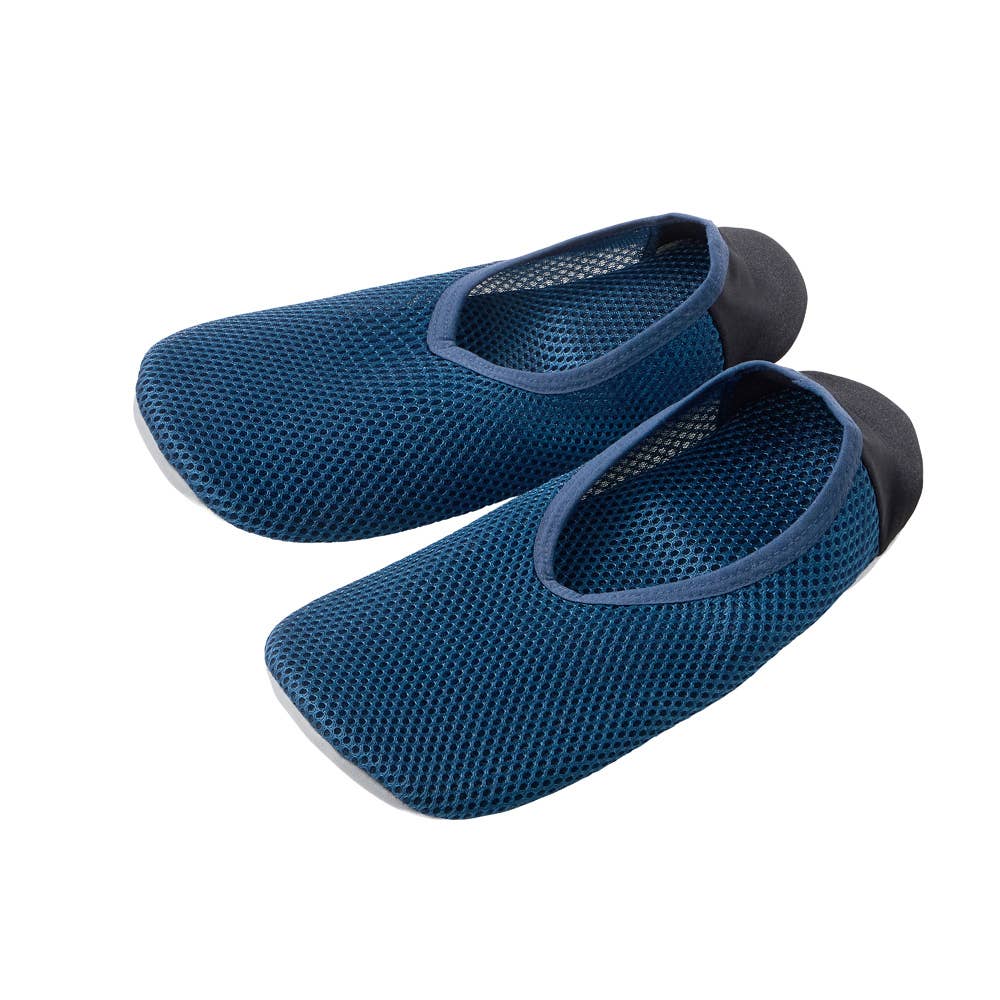 【おうちスリッポン】かかとクッション強化タイプ AUZ701 ネービー