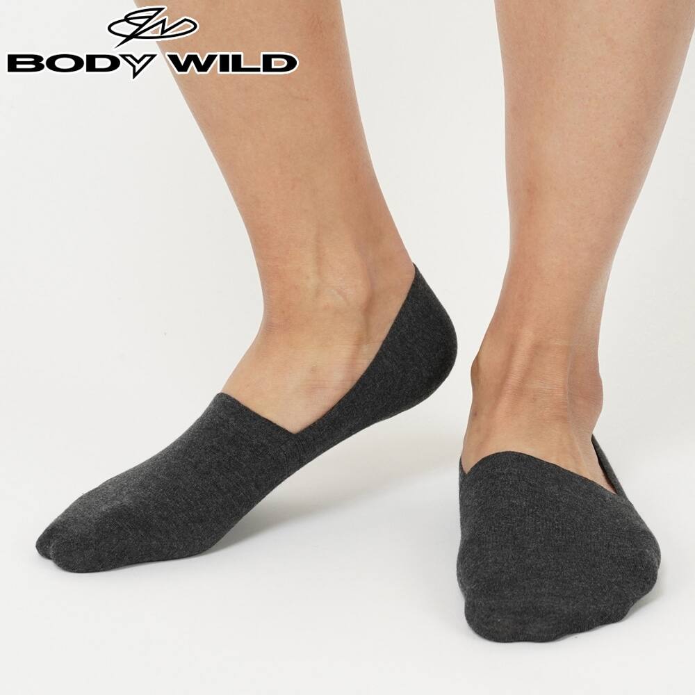 ＜GUNZE グンゼ＞ 10%OFF！BODY WILD(ボディワイルド) ソックス（メンズ）【SALE】 ブラック 25-27