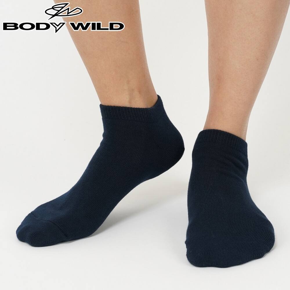 ＜GUNZE グンゼ＞ 10%OFF！BODY WILD(ボディワイルド) ソックス（メンズ）【SALE】 ブラック 25-27