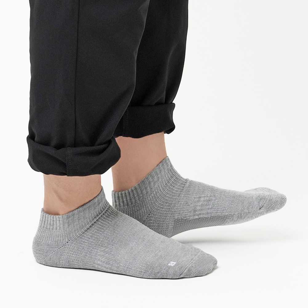 ベーシック アーチサポート付スニーカー丈靴下 メンズ p021 メンズ