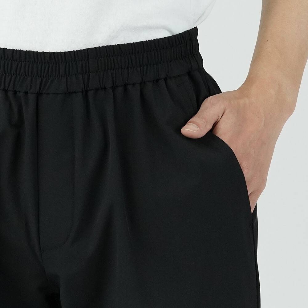 冷脚 冷感軽量素材ゆったりストレートパンツ メンズ p08k メンズ アウターパンツ