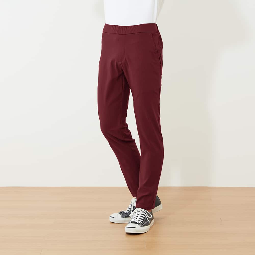 裏起毛】レーヨン混テーパードパンツ BDQ11K :メンズ ストレッチパンツ・アウターパンツ