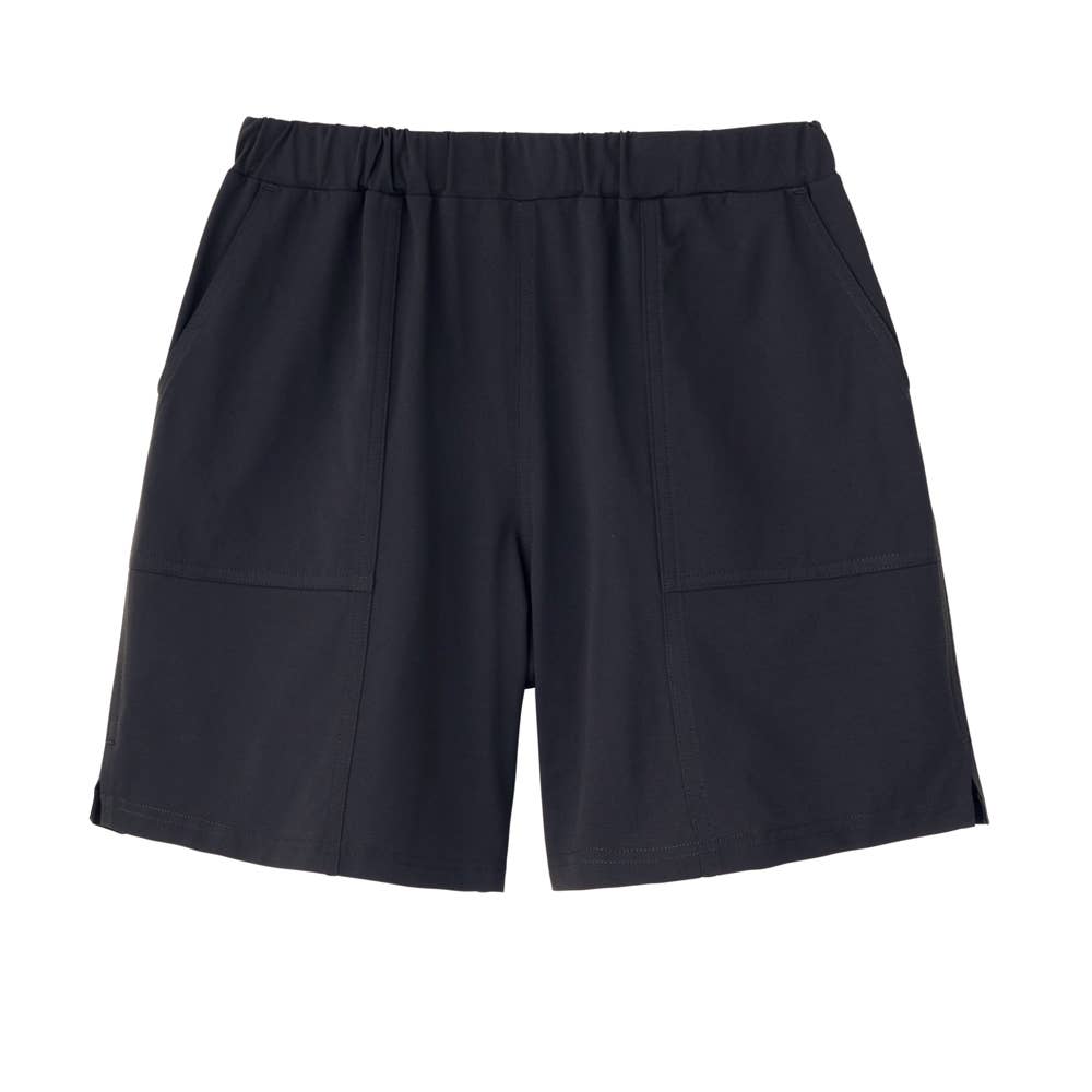 【ショート・ハーフ】ライトテックメッシュ　ストレッチハーフパンツ BDV172 ネービー