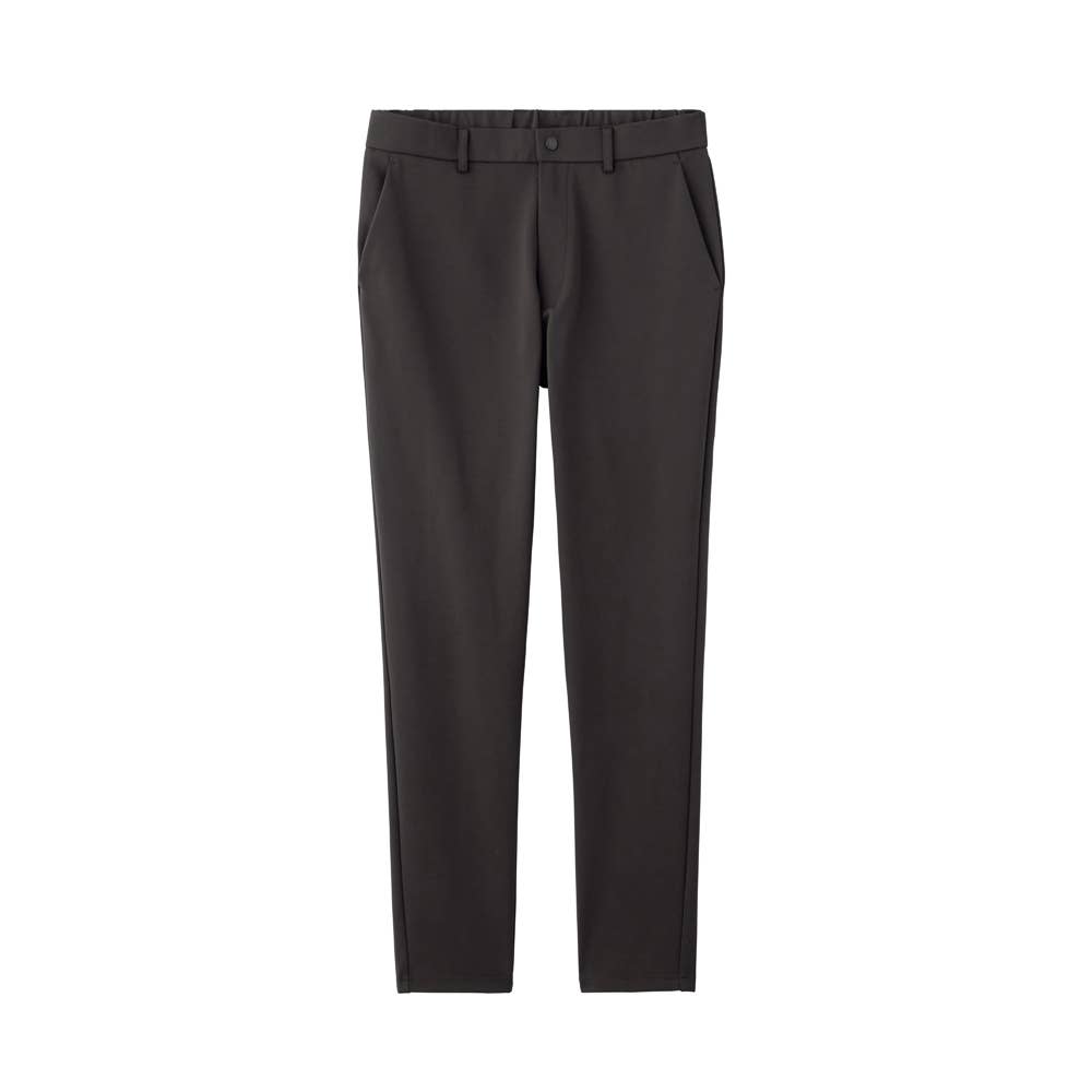 【テーパード】スマートダブルニットストレッチパンツ【セット割対象】