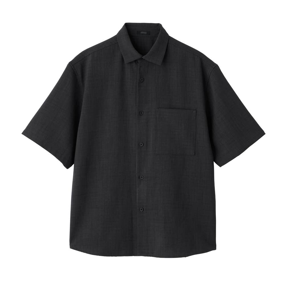 【遮熱・ドライ】サマーシャツ BDZ31K ブラック