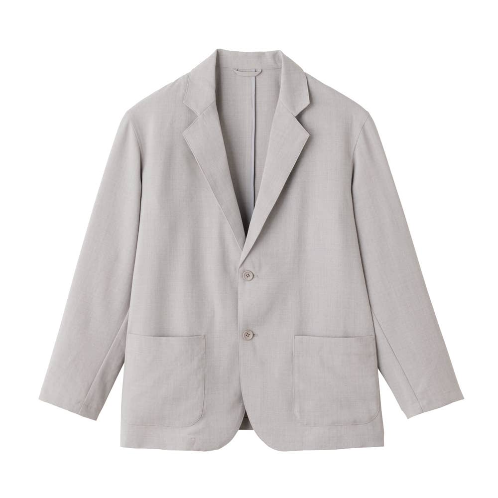 【遮熱・ドライ】サマーテーラードジャケット BDZ365 ライトグレー