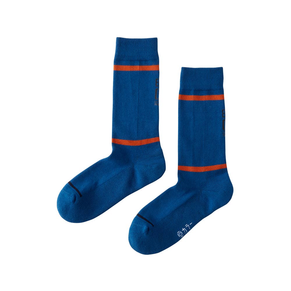 【エヴァンゲリオン】コラボソックス クルー丈 メンズ BDZ951 ネービー【Mark.06】