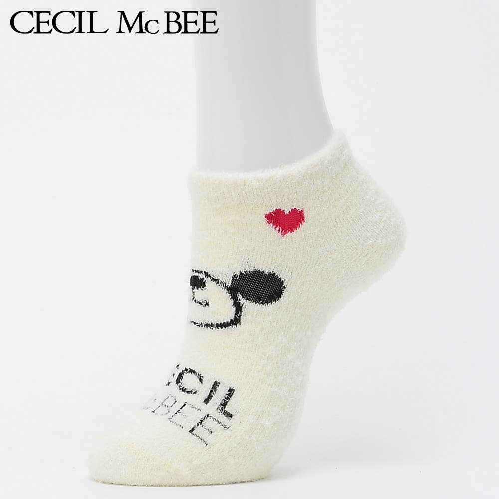 キャラクターソックス レディース Sale 23 25 オフホワイト レディース