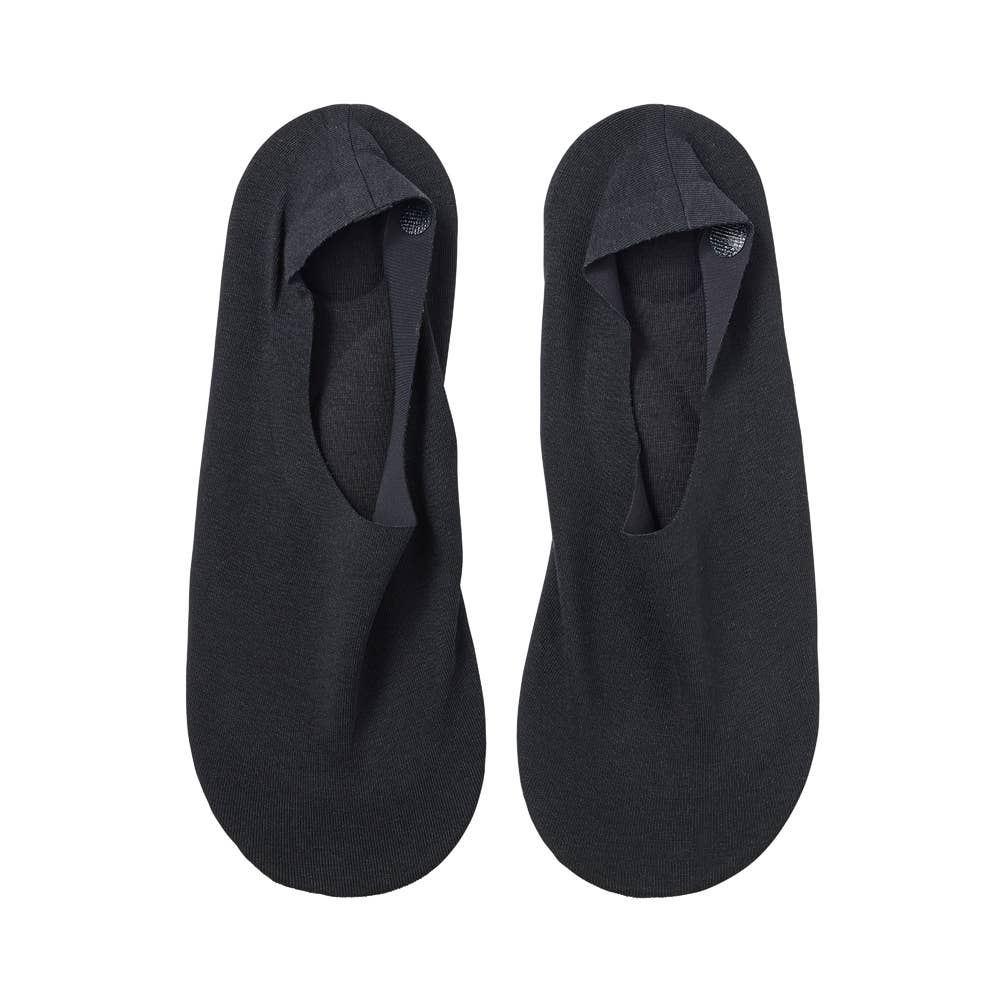 【超深履き・高反発】3Dインソール搭載フットカバー【SALE】 CDX505 ブラック