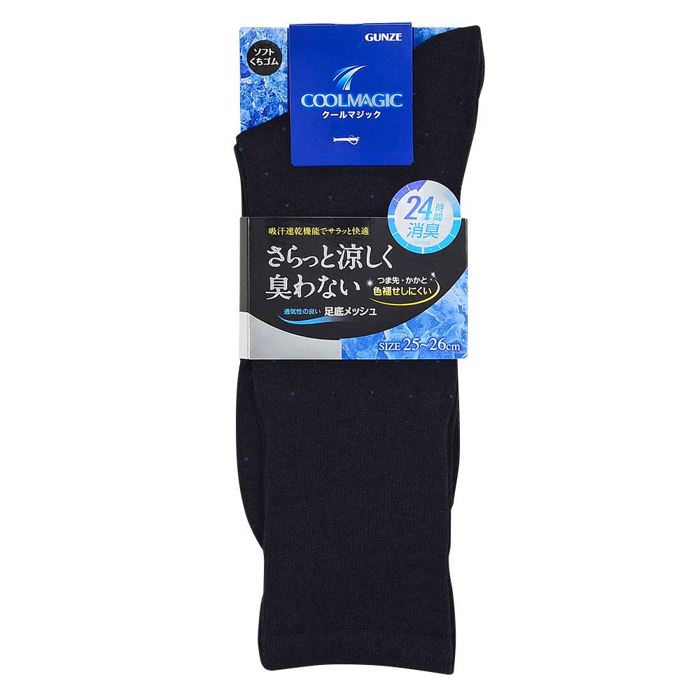 夏 ドライメッシュビジネスソックス メンズ メンズ