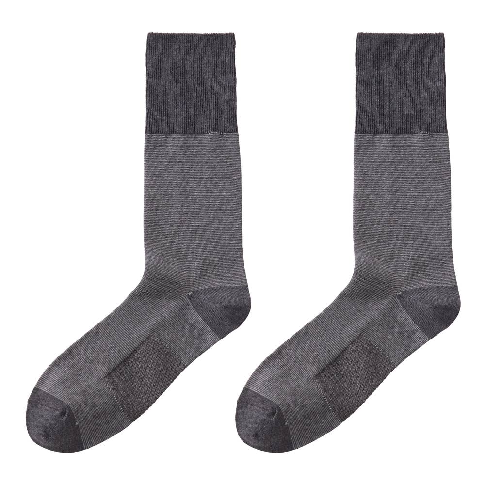 ネット限定お得3足セット【アセドロン】レギュラー丈靴下ボーダー【SALE】 CGV116 E14