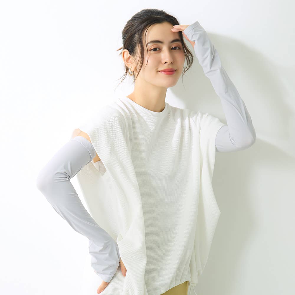 【冷感】 着る日焼け止め アームカバー CGZ764 E2