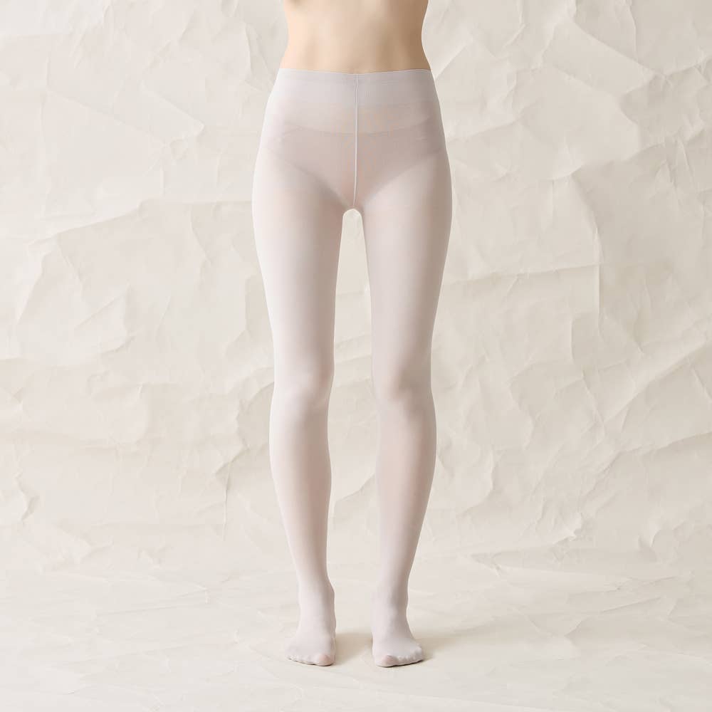 カラータイツ ECW1 クリアグレー