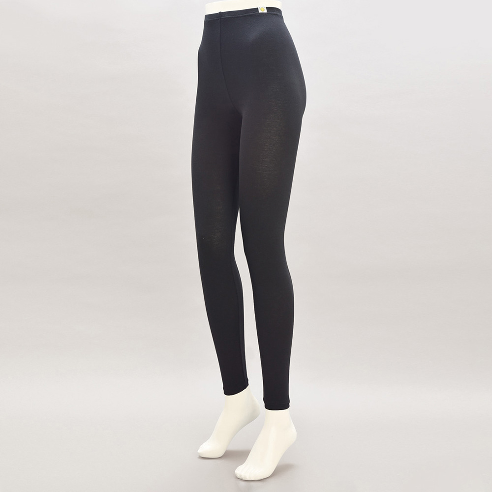 【LOVE EARTH スマイル】なめらかストレッチスパッツ FEY711 ブラック