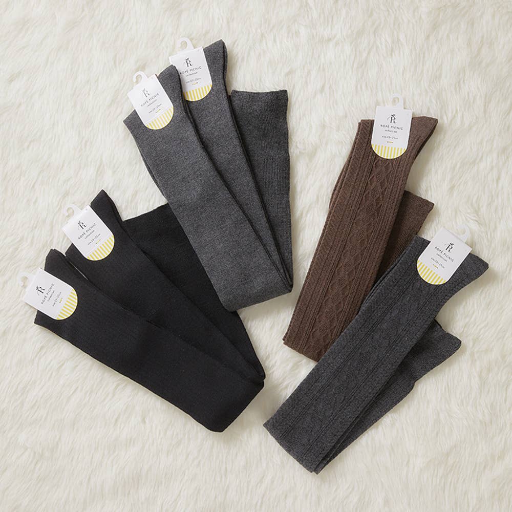 ネット限定お得福袋【セパレートタイツ(オーバーニソックス)】おまかせ6足セット FLG24L18 セットカラー１