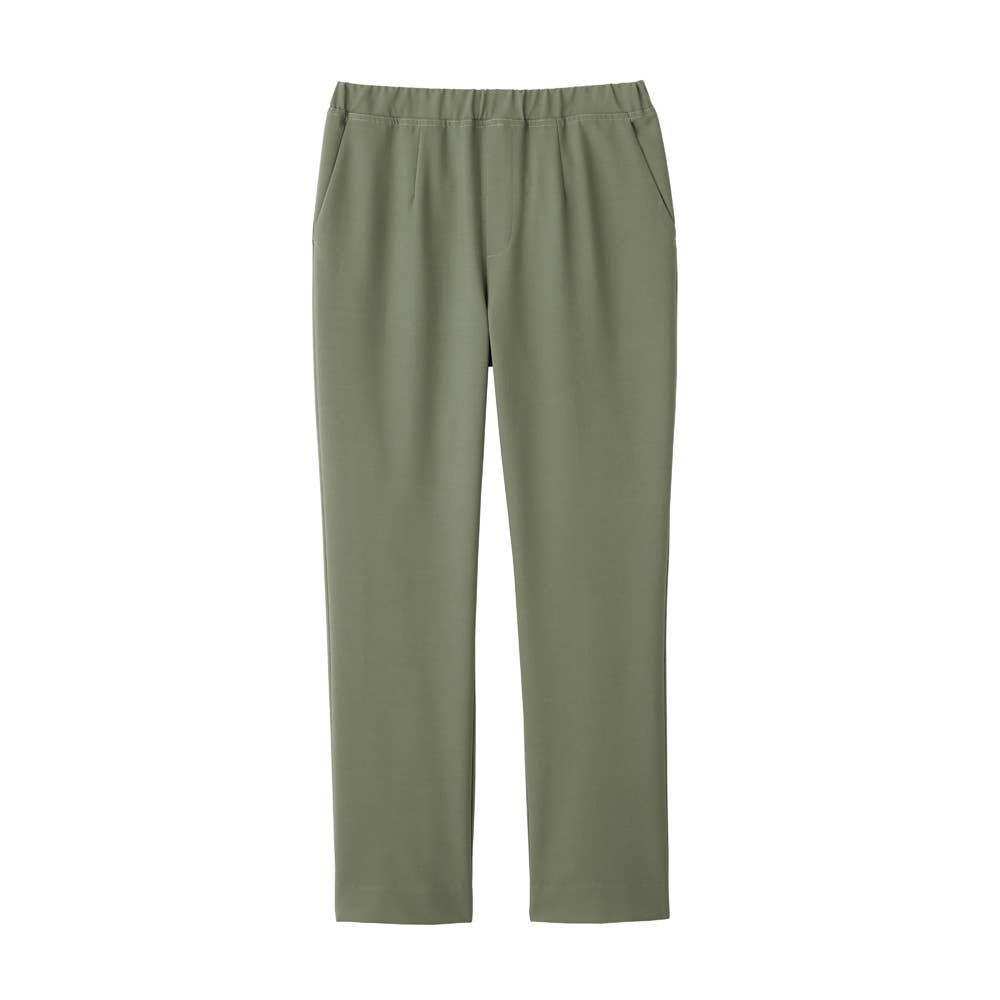 ストレート】麻混パンツ【SALE】 FTXL12 :レディース パンツ