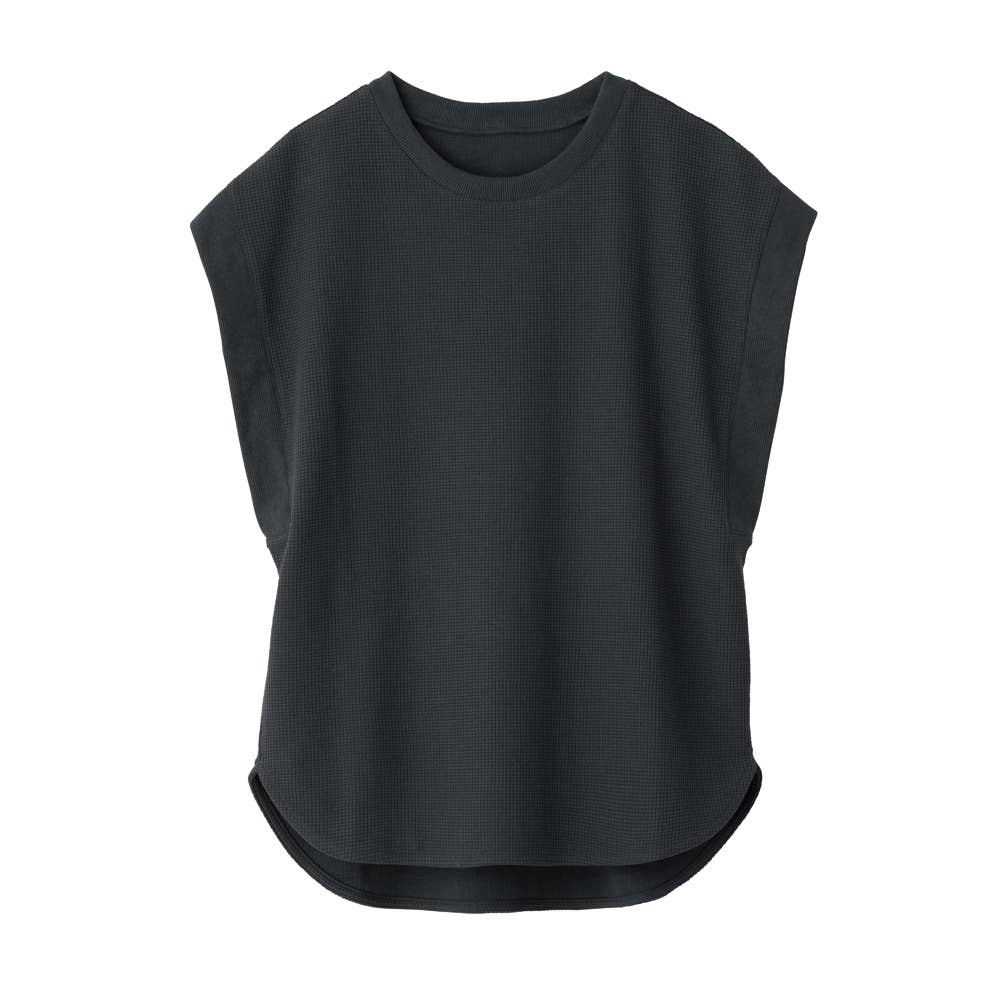 [Cotton Blend] Dry Sleeveless GDZ603 Black