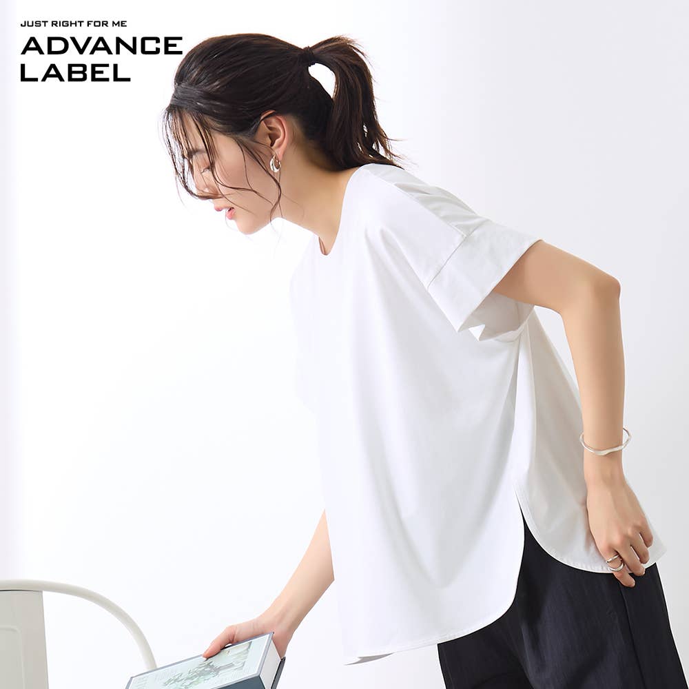 【綿レーヨン】オーバーサイズTシャツ