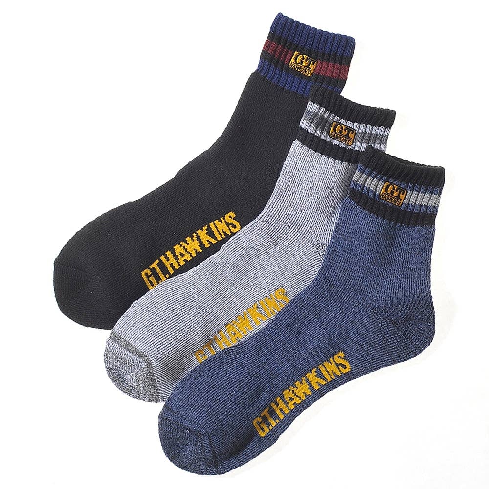 3足組ソックス メンズ Ghn013 メンズ